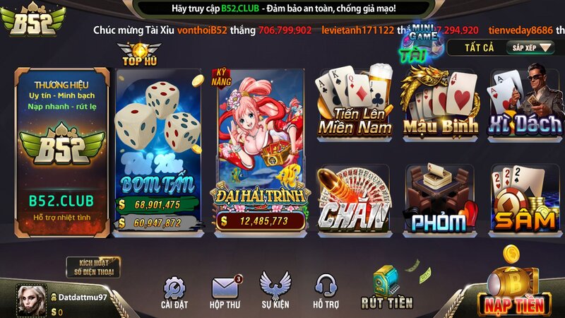 Cổng game B52CLUB