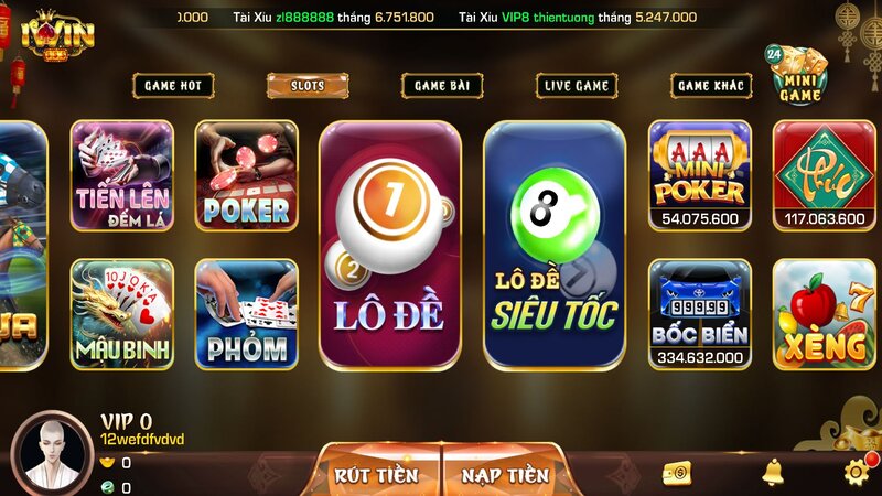 Cổng game iWin
